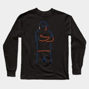 Buck Showalter Neon Long Sleeve T-Shirt